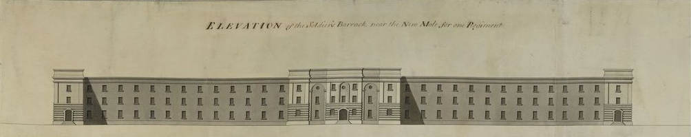 South Barracks 1860's South Barracks 1860's